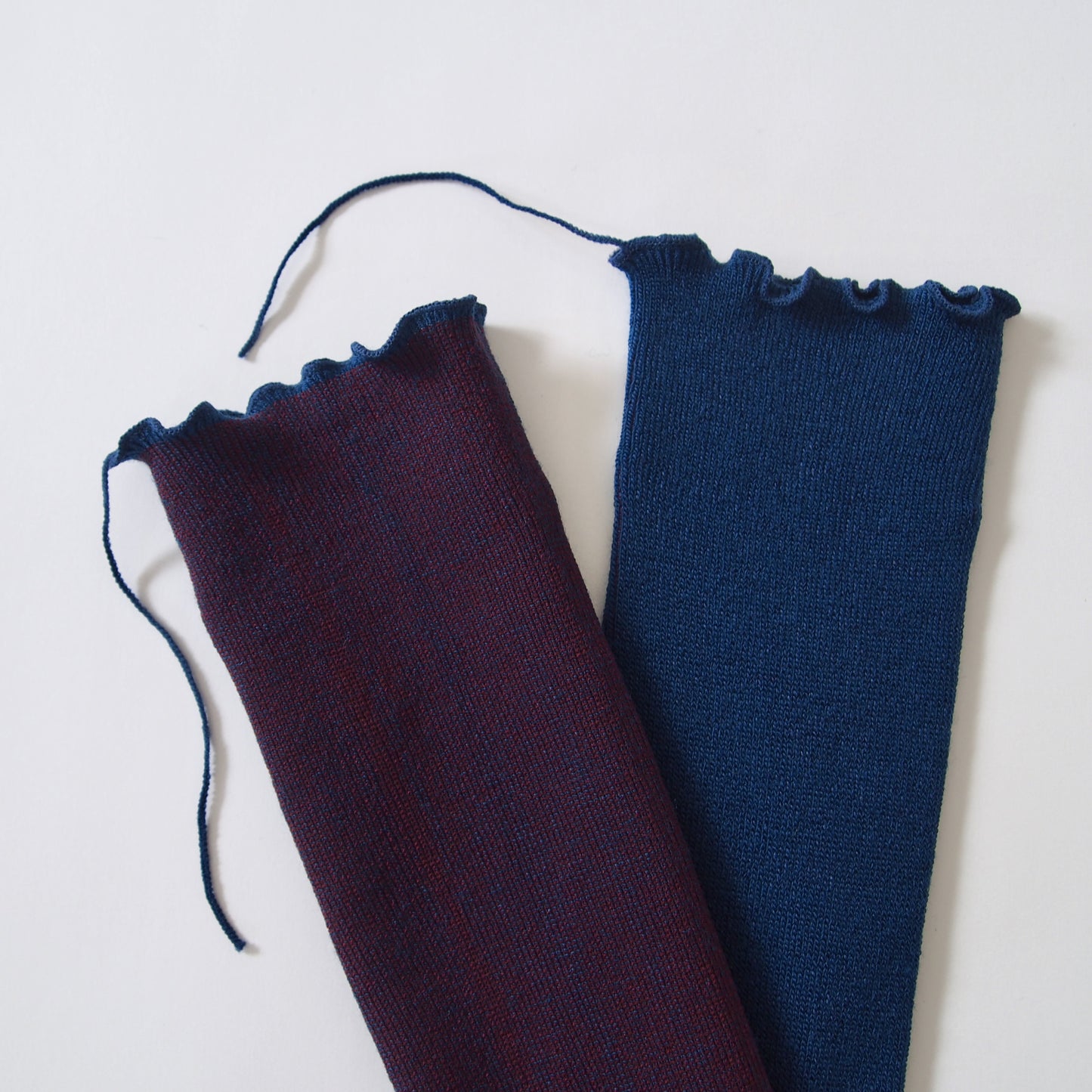 wool socks 2025 _ Gentian リンドウ