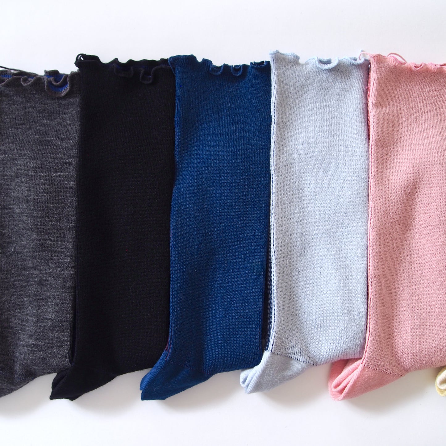 wool socks 2025 _ Gentian リンドウ