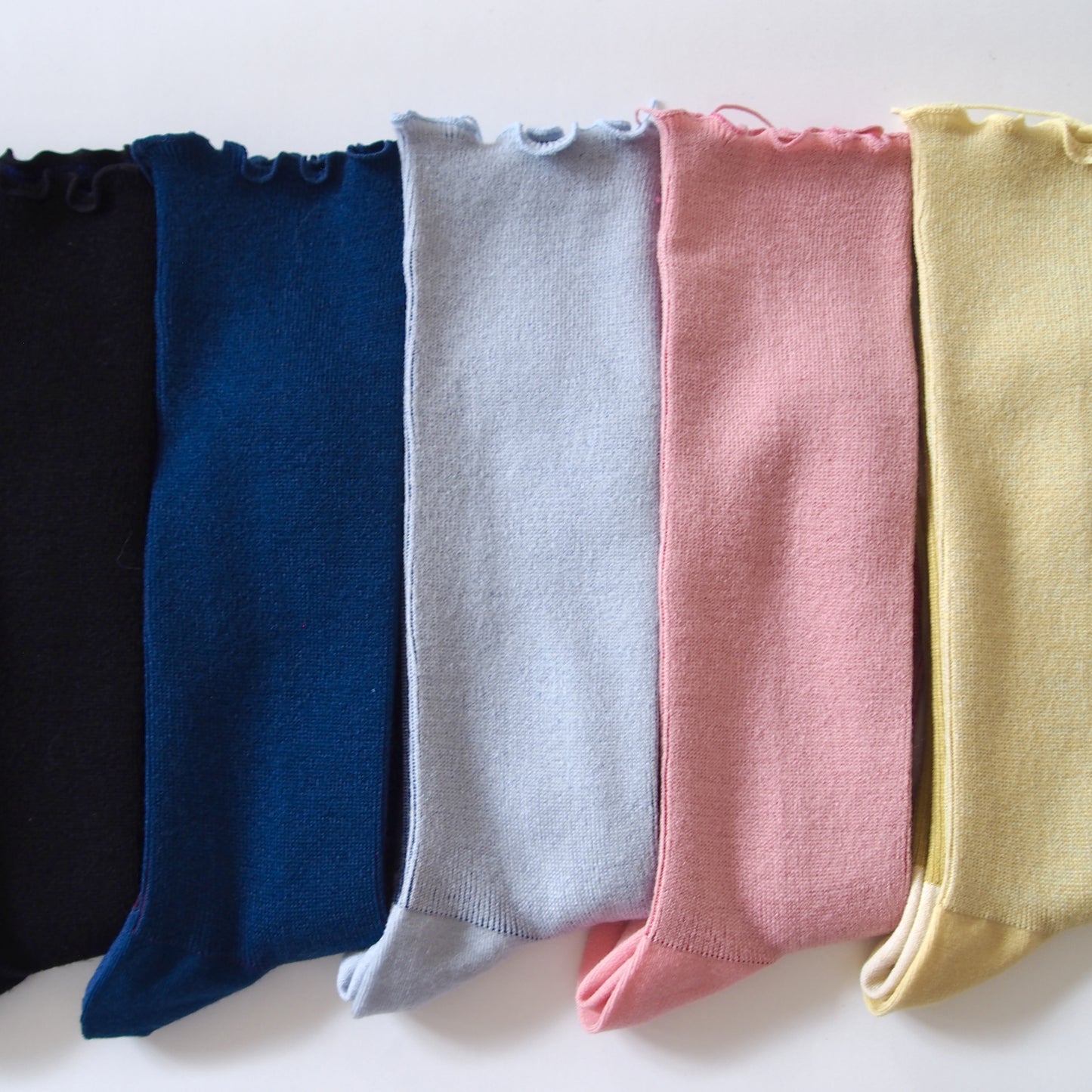 wool socks 2025 _ Hydrangea アジサイ
