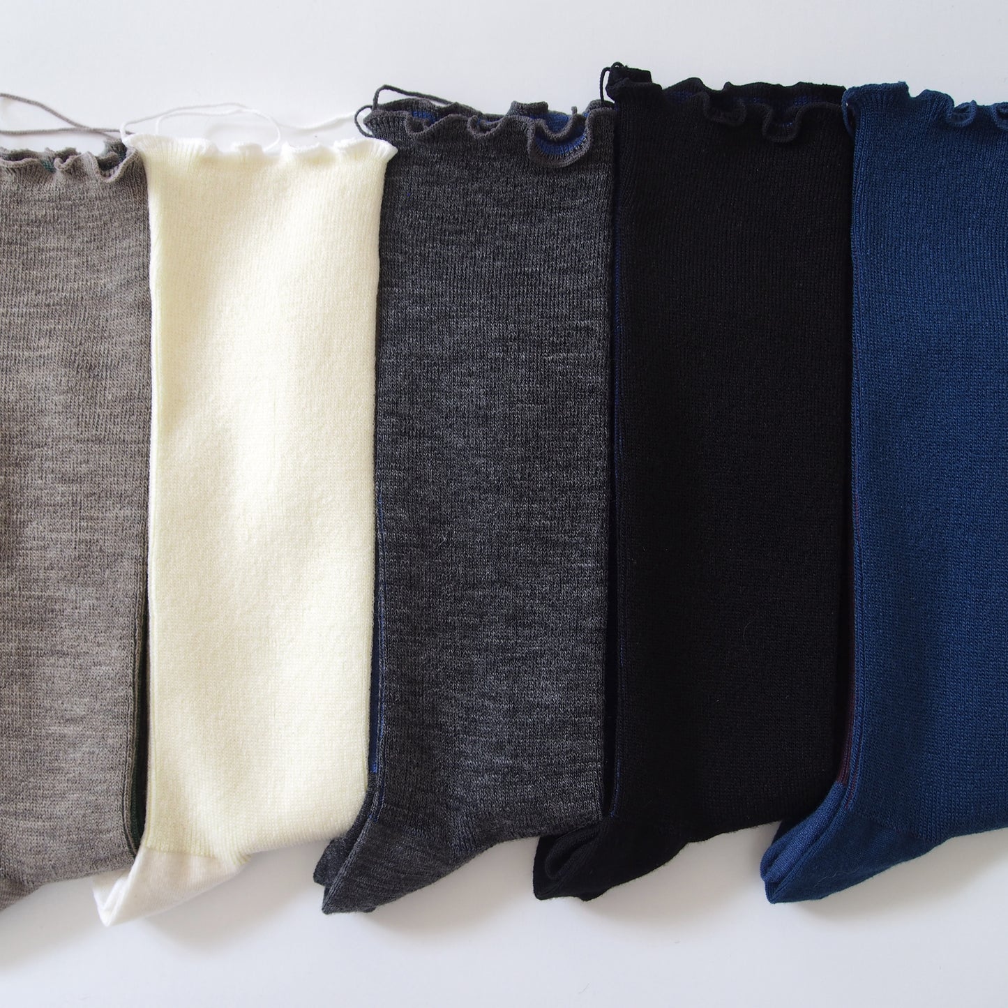 wool socks 2025 _ Morning glory アサガオ