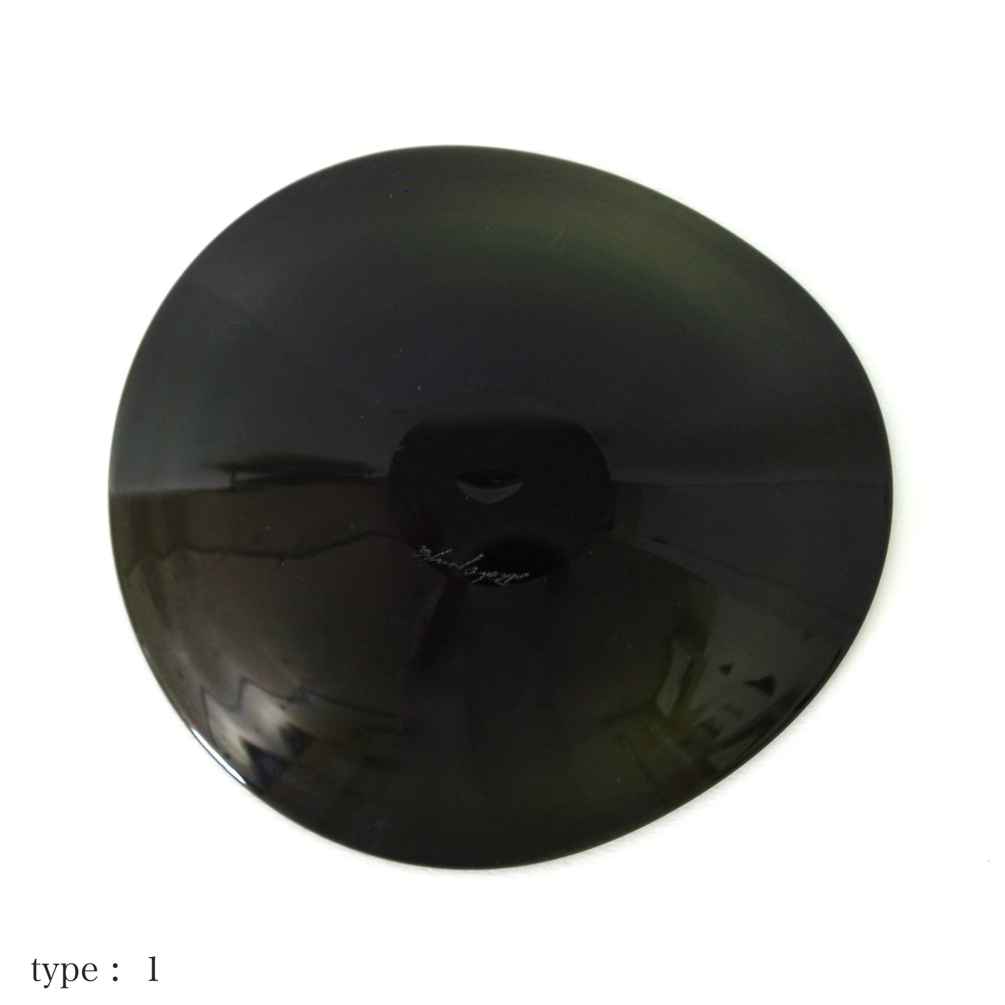 STUDIO PREPA | Recycled Glassware | Plate _S (dark green)