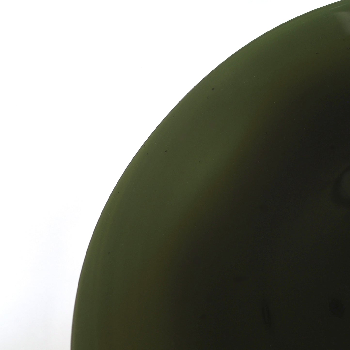 STUDIO PREPA | Recycled Glassware | Plate_M (dark green)