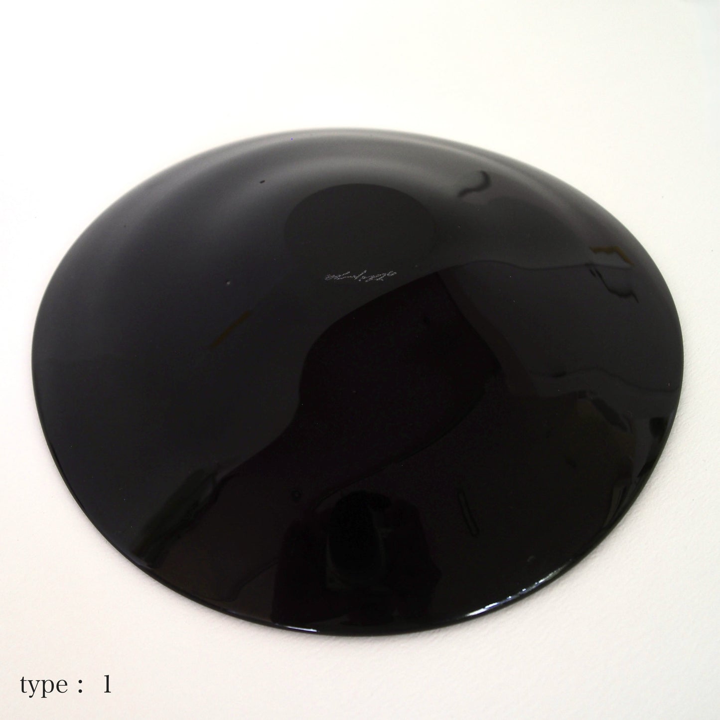 STUDIO PREPA | Recycled Glassware | Plate_M (dark green)