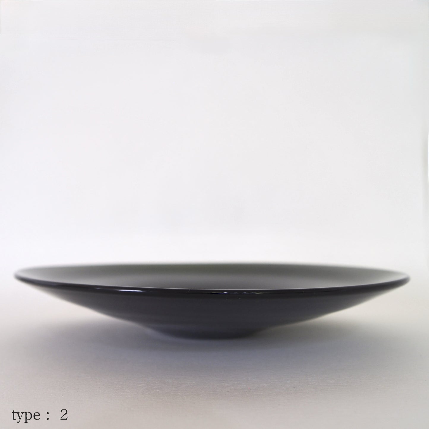 STUDIO PREPA | Recycled Glassware | Plate_M (dark green)