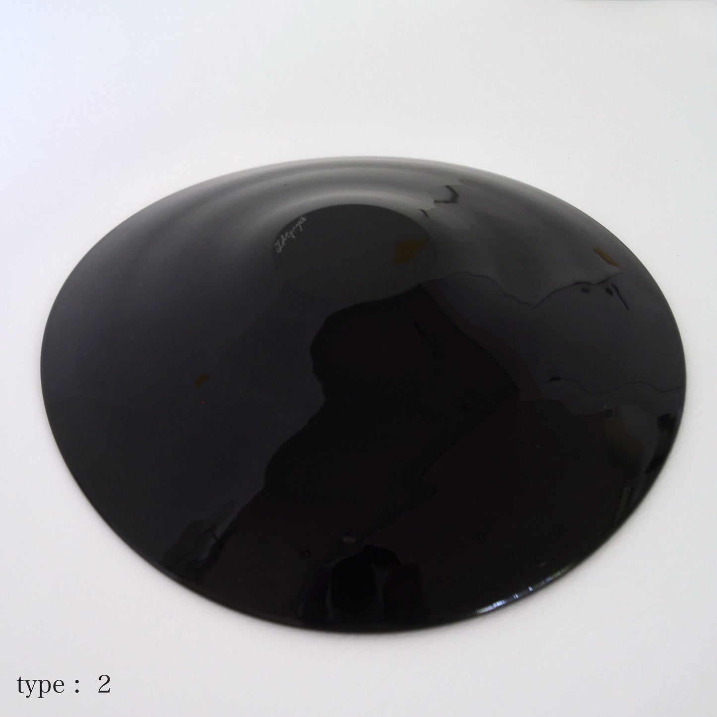 STUDIO PREPA | Recycled Glassware | Plate_M (dark green)