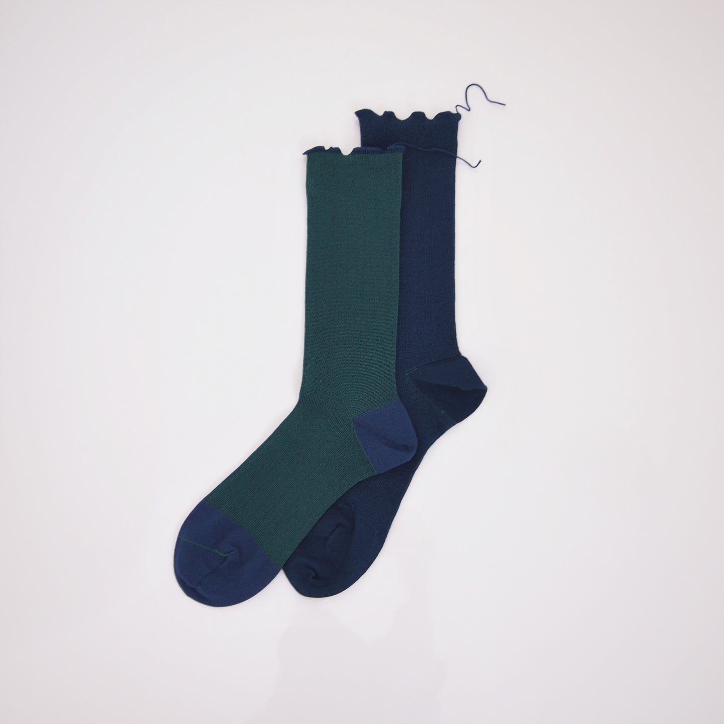 himukashi 2023 / cotton socks - sea