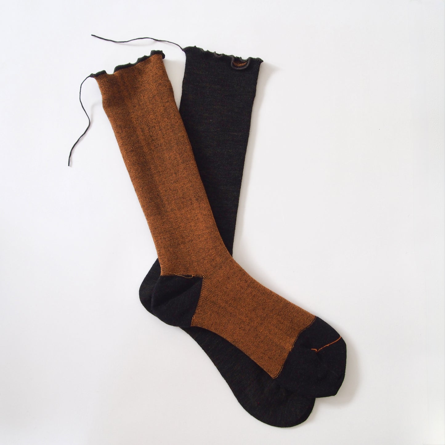 wool socks 2025 _ Sweet olive キンモクセイ