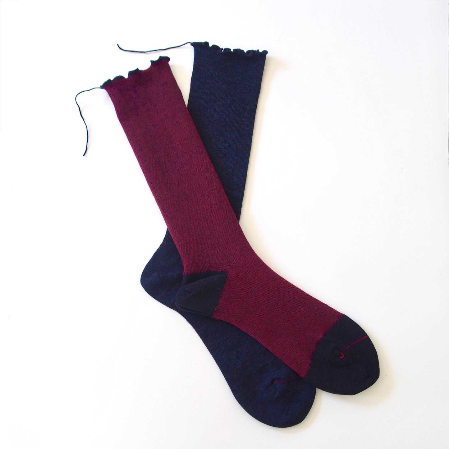 wool socks 2025 _ Violet スミレ
