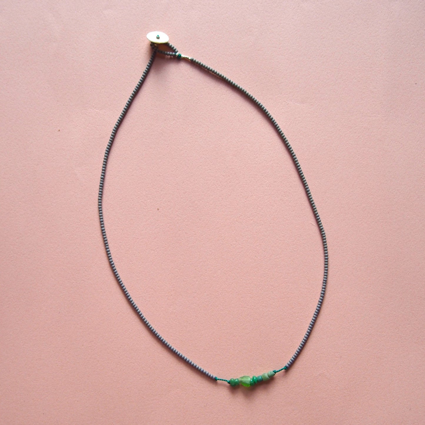 Beads necklace 014 - ocoge shokuba