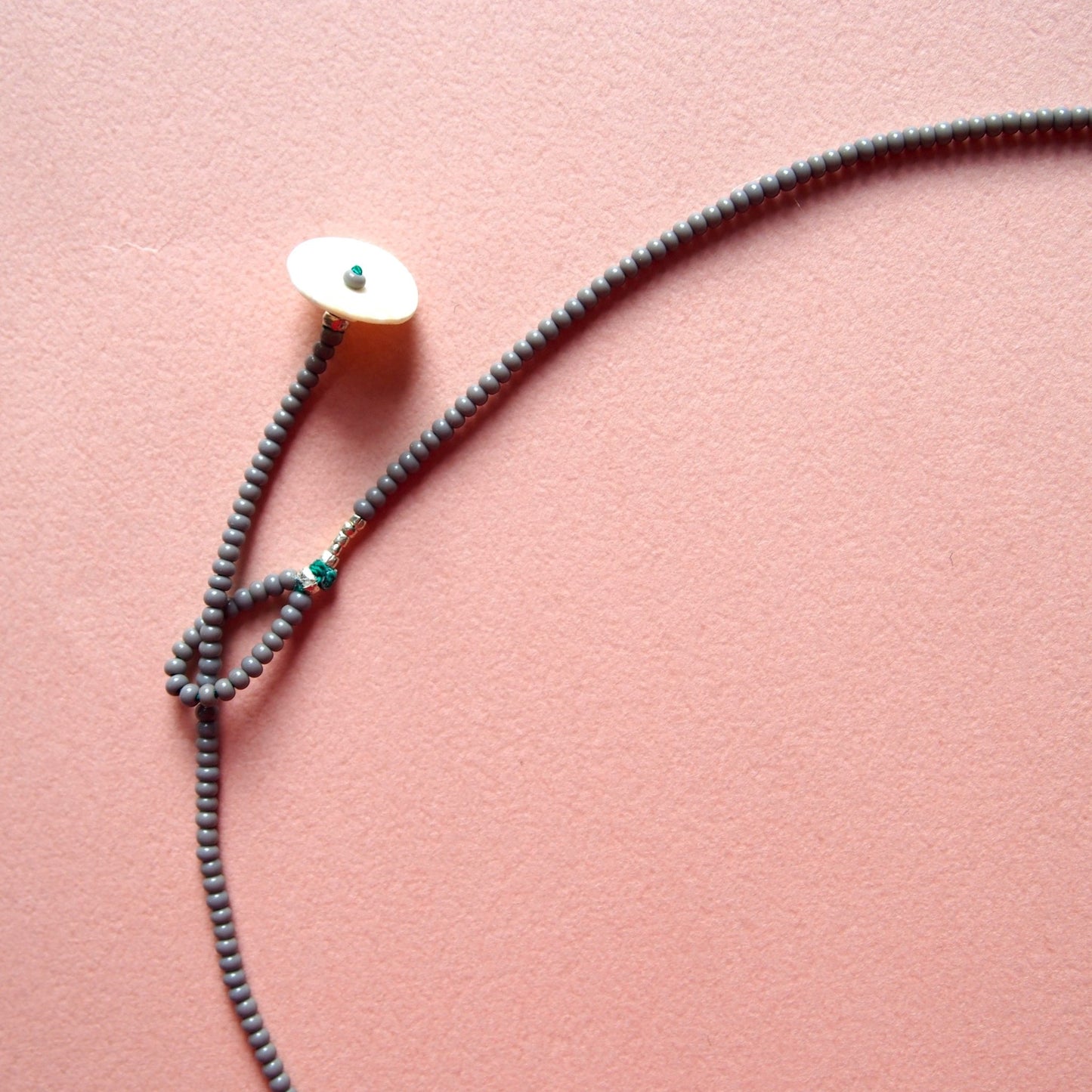 Beads necklace 014 - ocoge shokuba