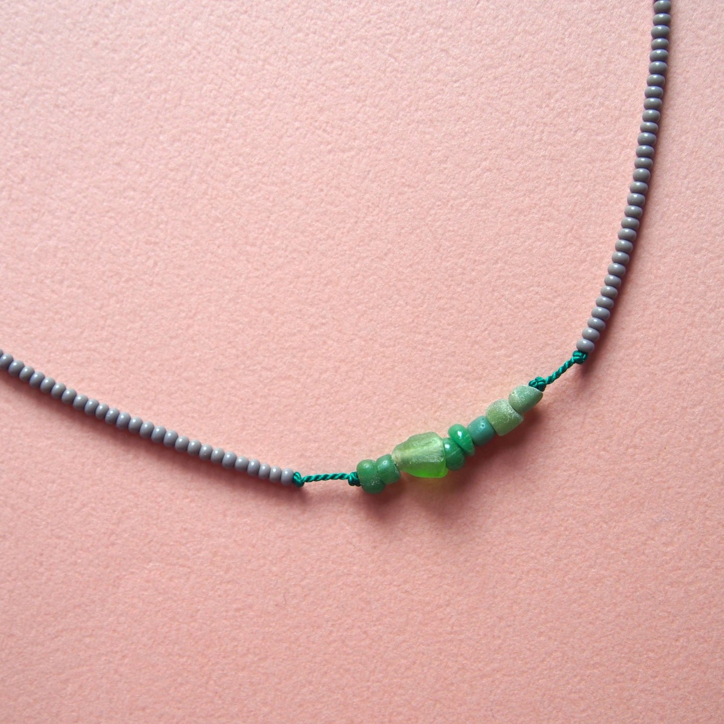 Beads necklace 014 - ocoge shokuba
