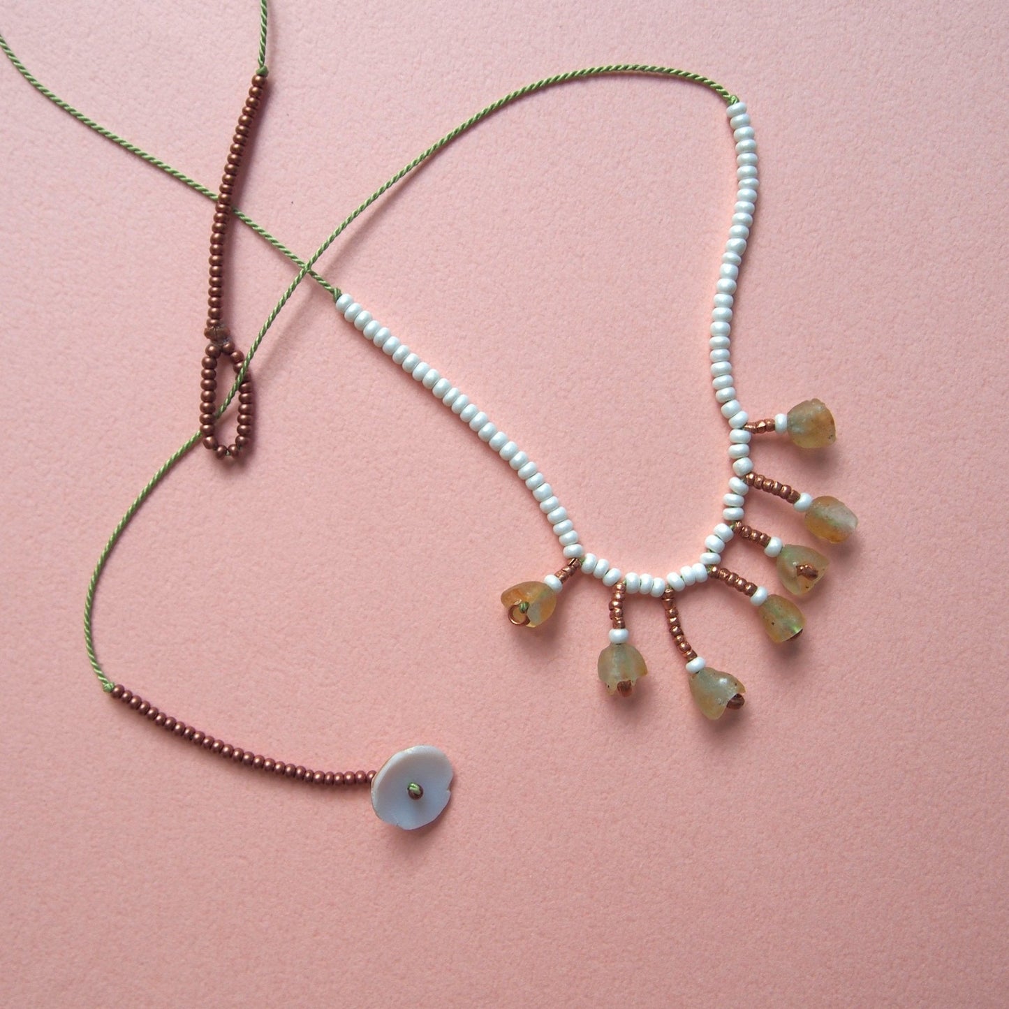 Beads necklace 05 - ocoge shokuba