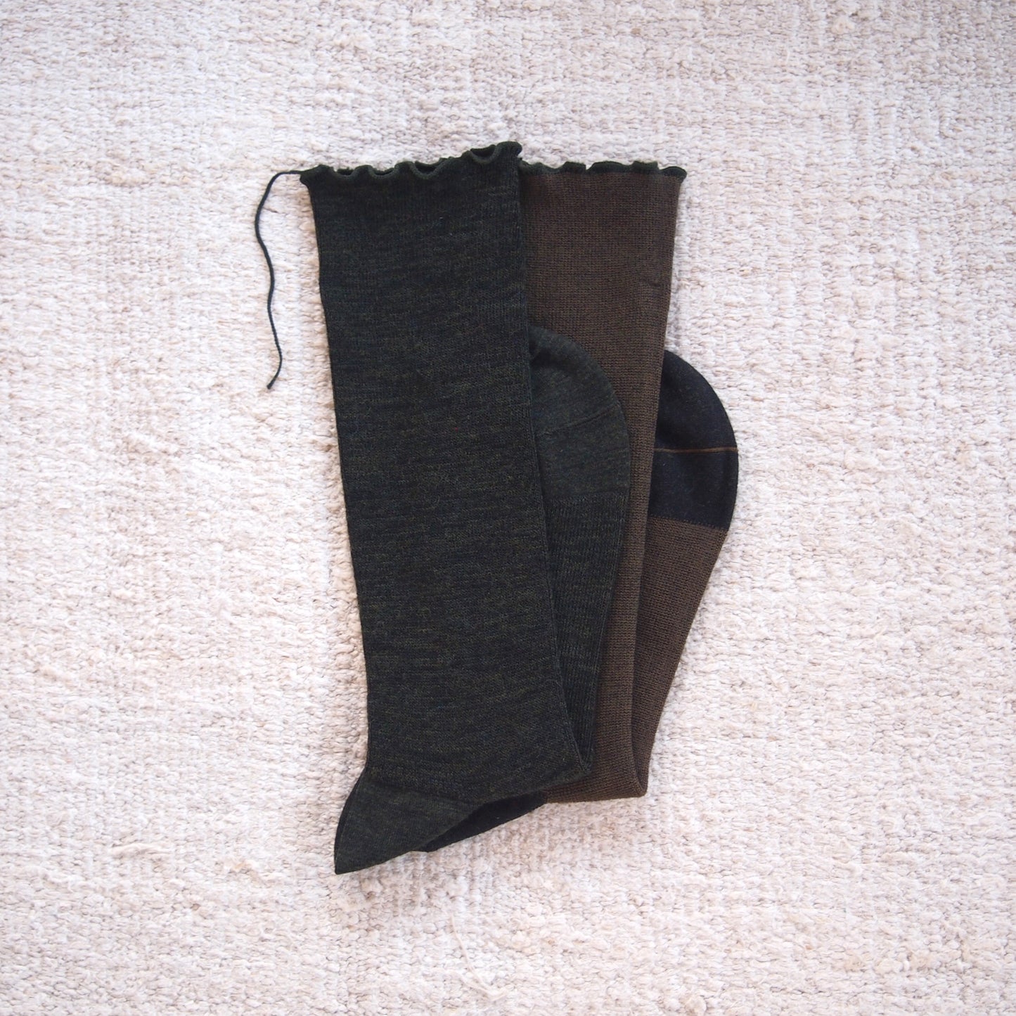 himukashi　2023 / wool socks _ Night Forest