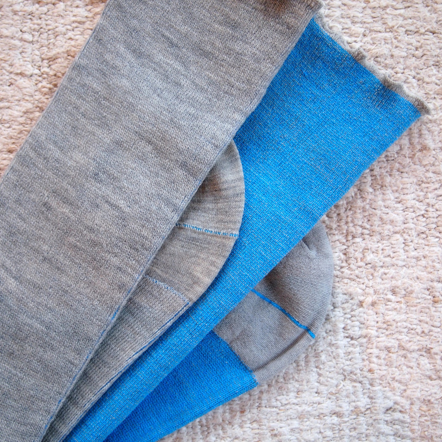 himukashi　2023 / wool socks _ Mercury