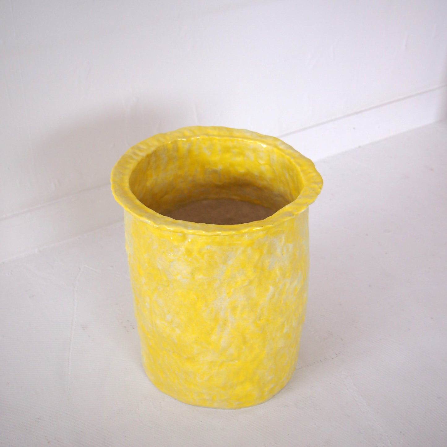 SHOKKI　flower pot (yellow)