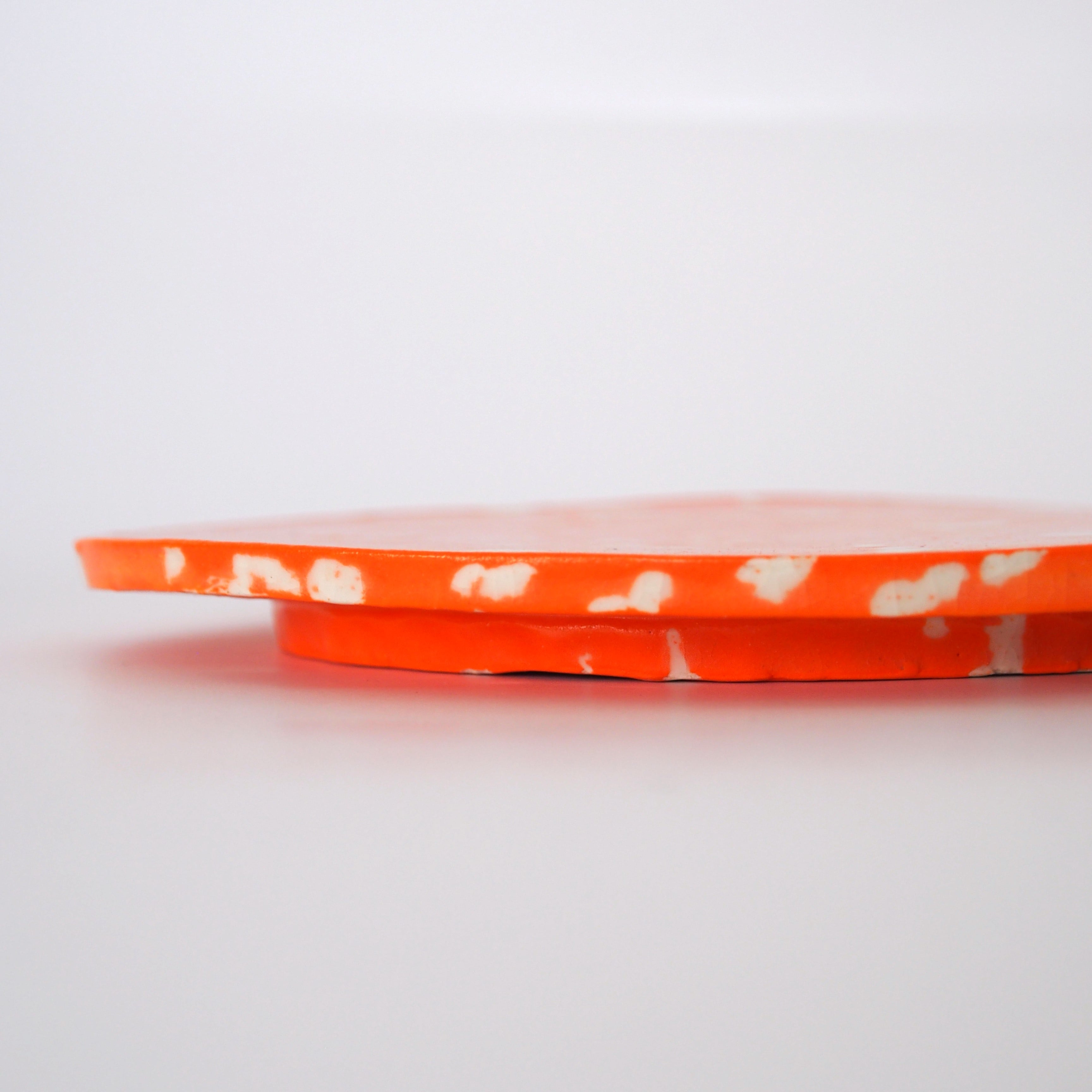 Small Plate ( orange )