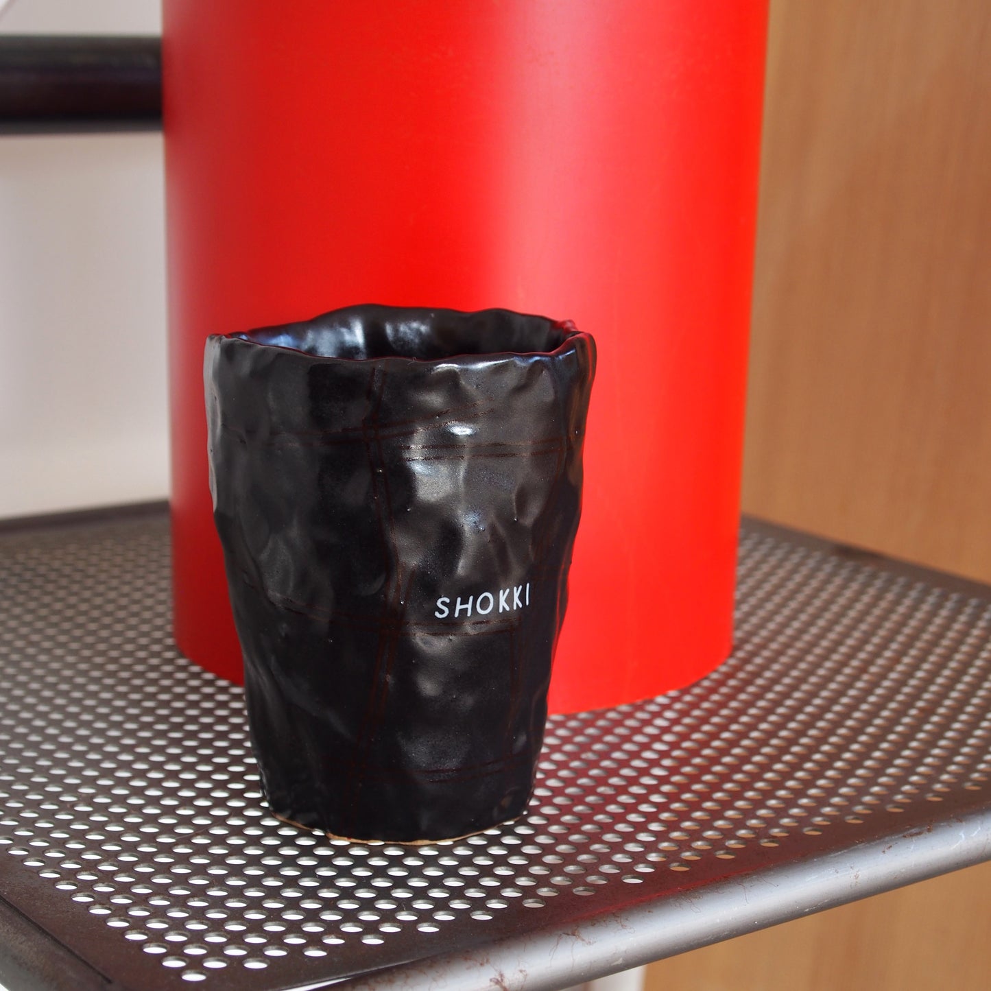 SHOKKI　Tumbler ( black check )