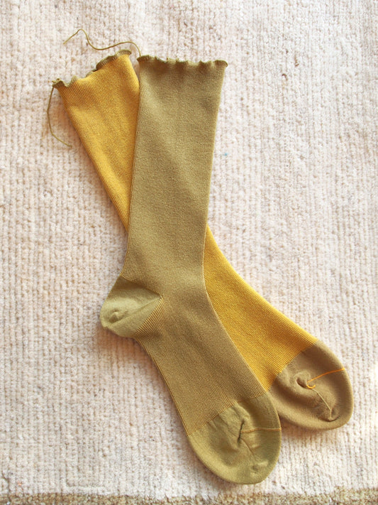 cotton socks 2025 ＿ Olive（オリーブ）