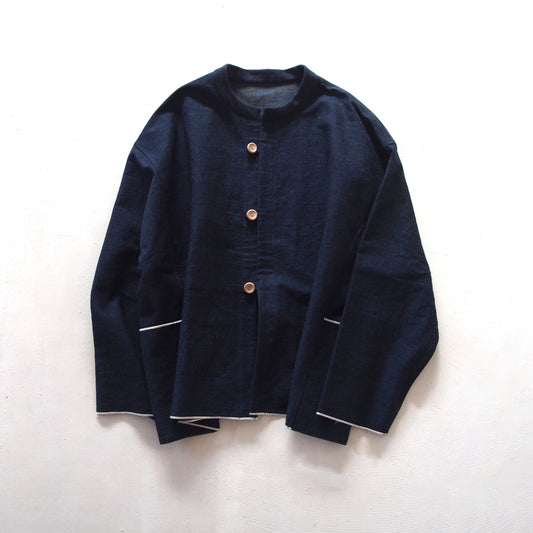 sarigenaku　解撚デニム Khurta Jacket