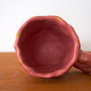 SHOKKI　Mug cup ( pink/gold ).