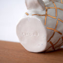 SHOKKI　Mug cup ( white/gold ).