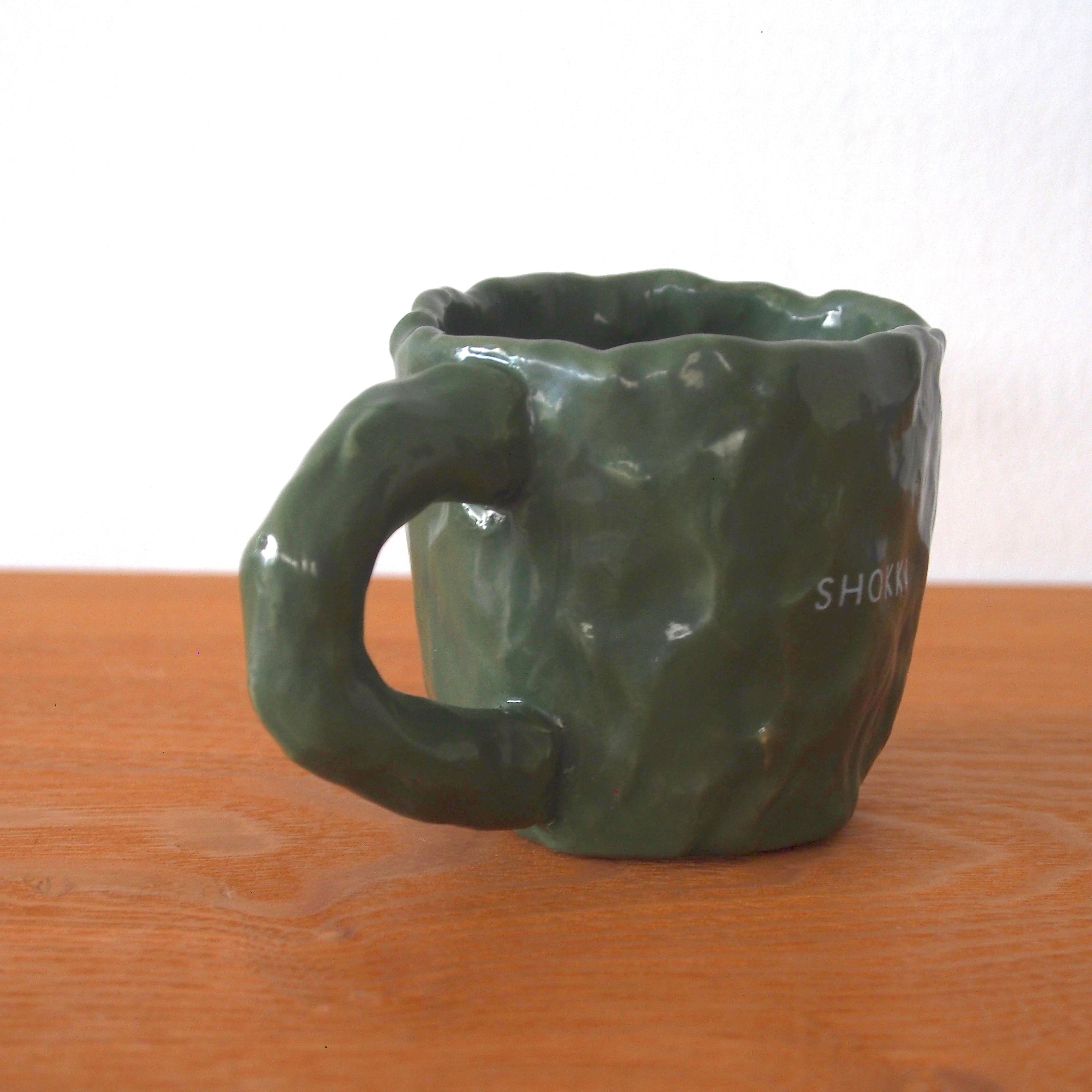 SHOKKI　Mug cup ( green ).
