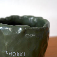 SHOKKI　Mug cup ( green ).