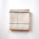 India　khadi cloth ( green check )