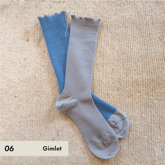himukashi　2024 / wool socks - Gimlet - ocoge shokuba