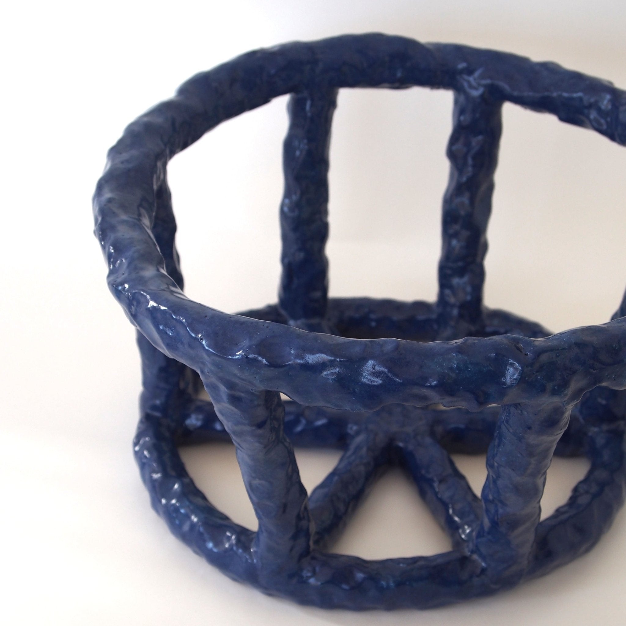 SHOKKI　Basket (navy) - ocoge shokuba
