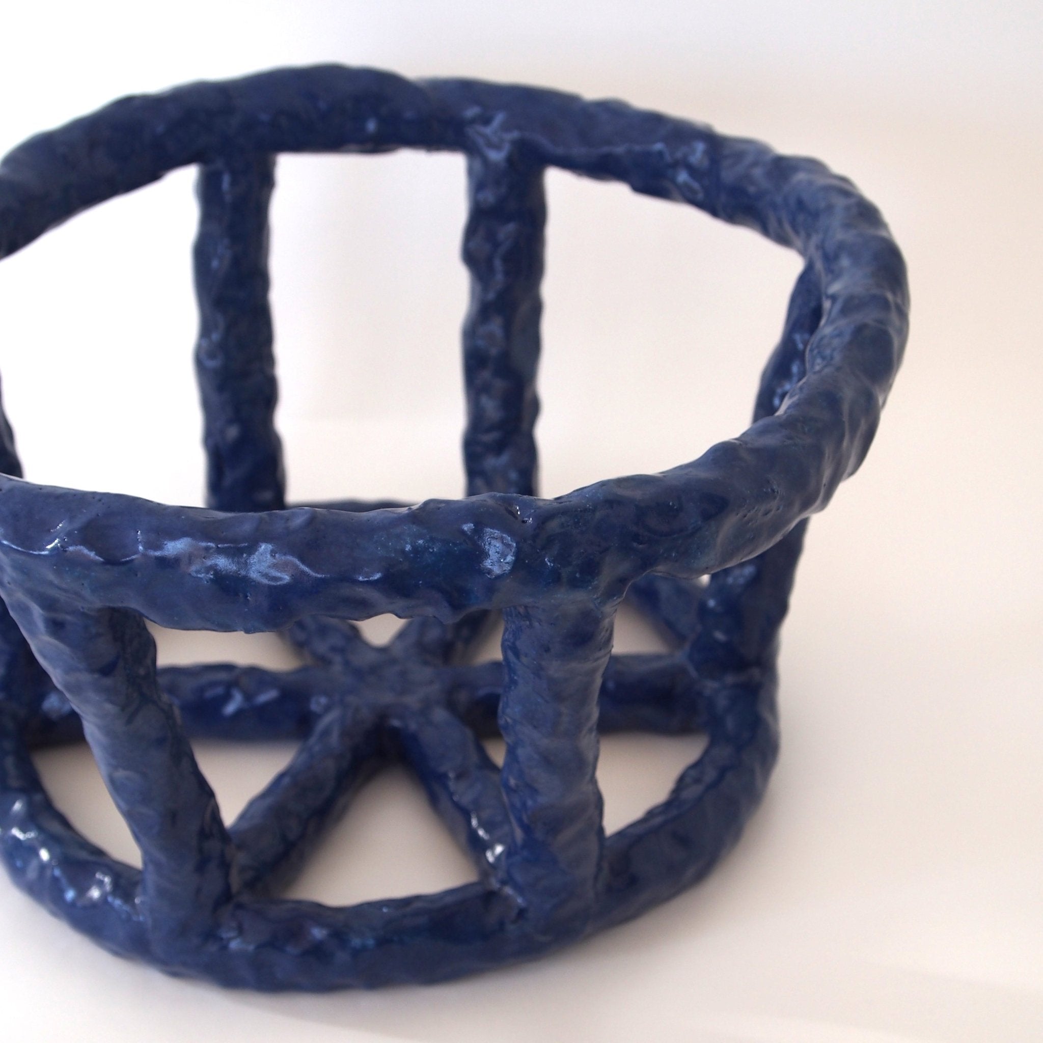 SHOKKI　Basket (navy) - ocoge shokuba